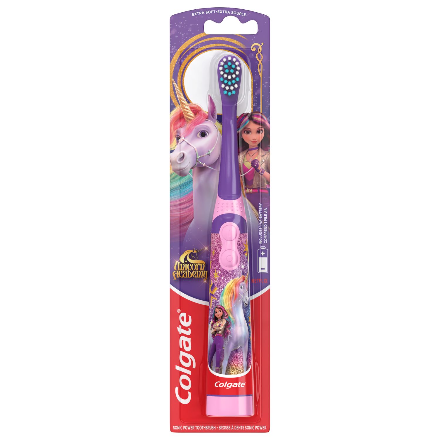 Cepillo de dientes eléctrico Colgate Kids Unicorn Academy